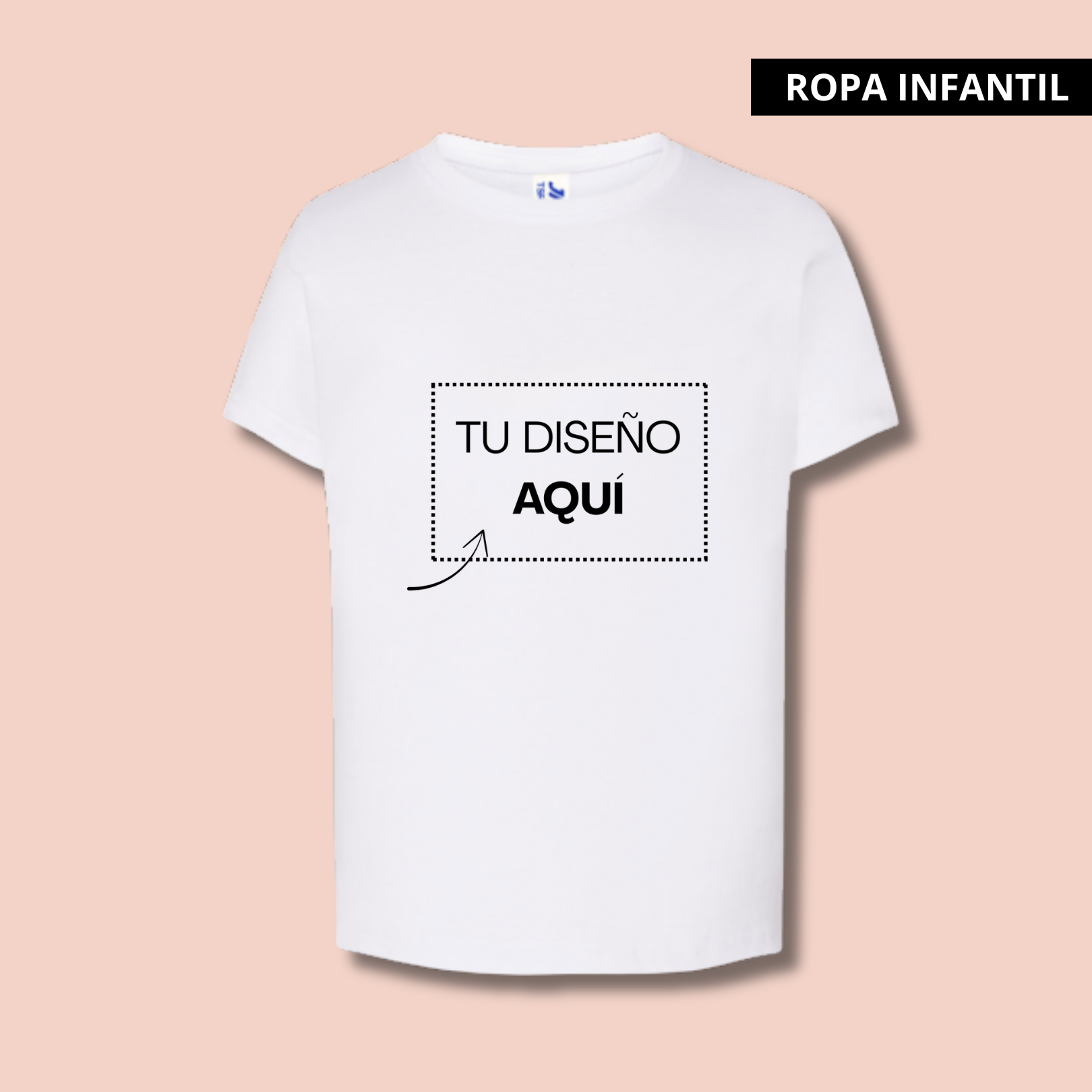 Camiseta infantil personalizada