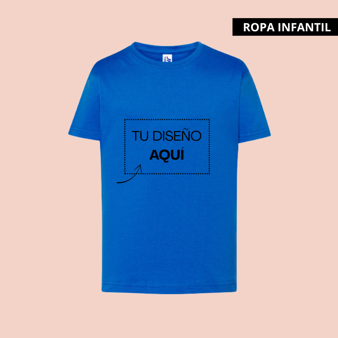 Camiseta infantil personalizada