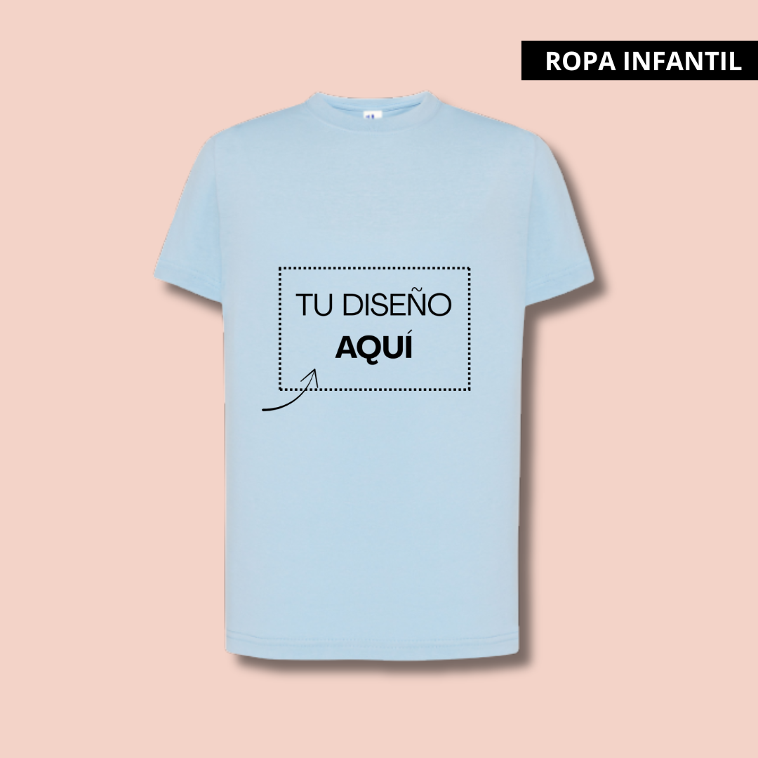 Camiseta infantil personalizada