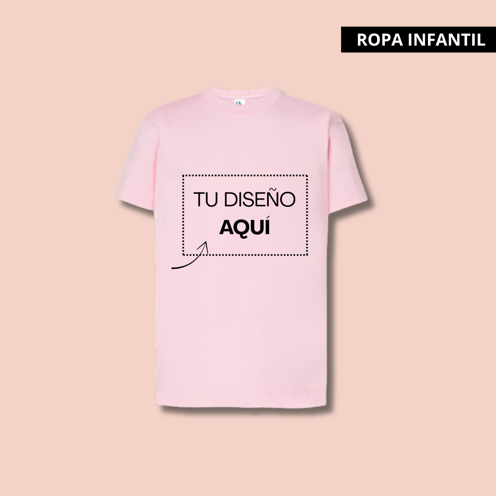 Camiseta infantil personalizada