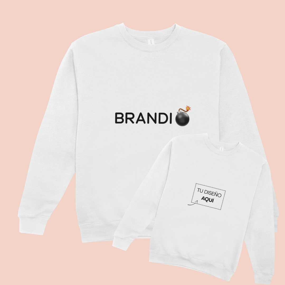 Sudadera sin capucha