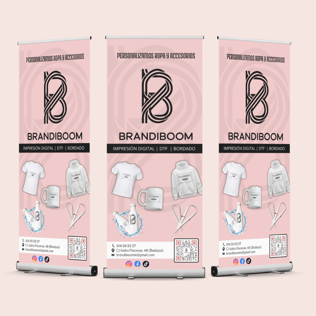 Roll Up Publicitario Personalizado BrandiBoom