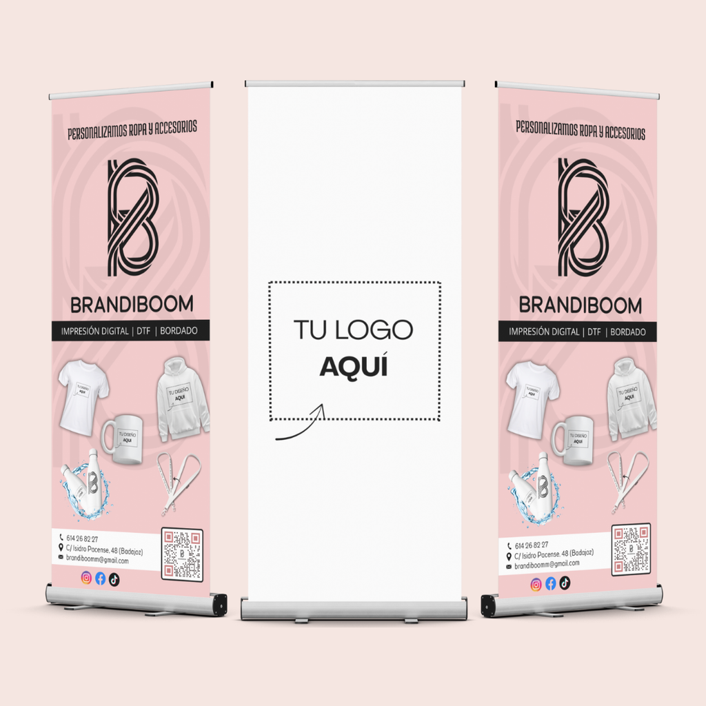 Roll Up Publicitario Personalizado BrandiBoom