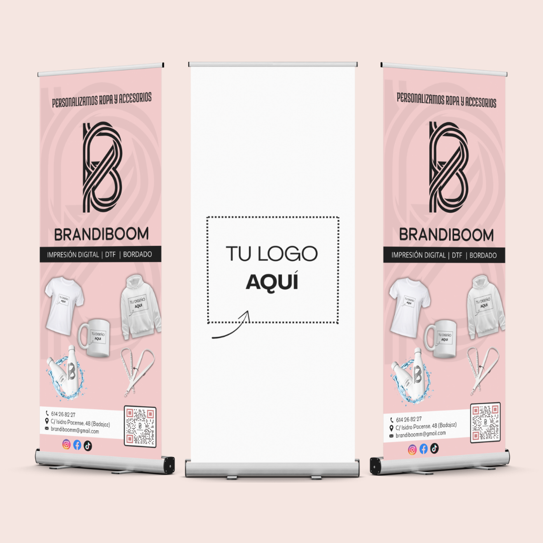 Roll Up Publicitario Personalizado BrandiBoom