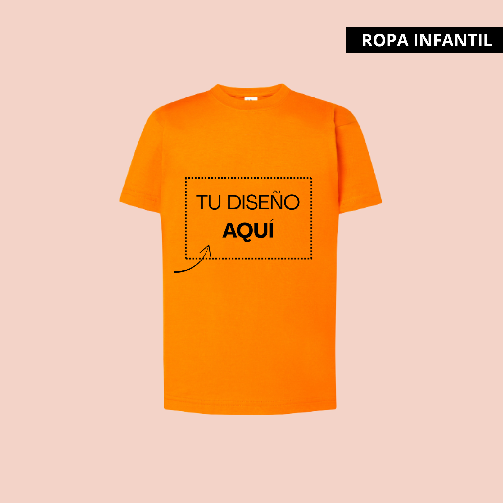 Camiseta infantil personalizada